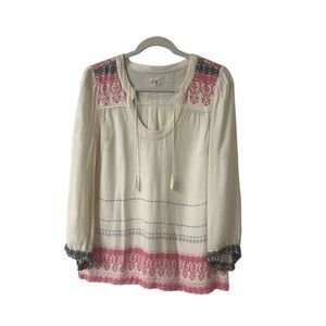 Anthropologie tunic top by edme & esyllte sz 8